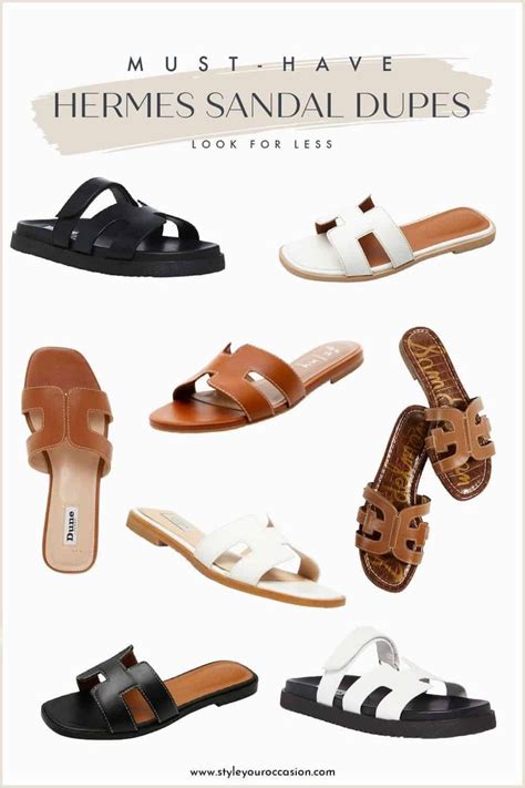 h hermes sandals|Hermes h sandal lookalikes.